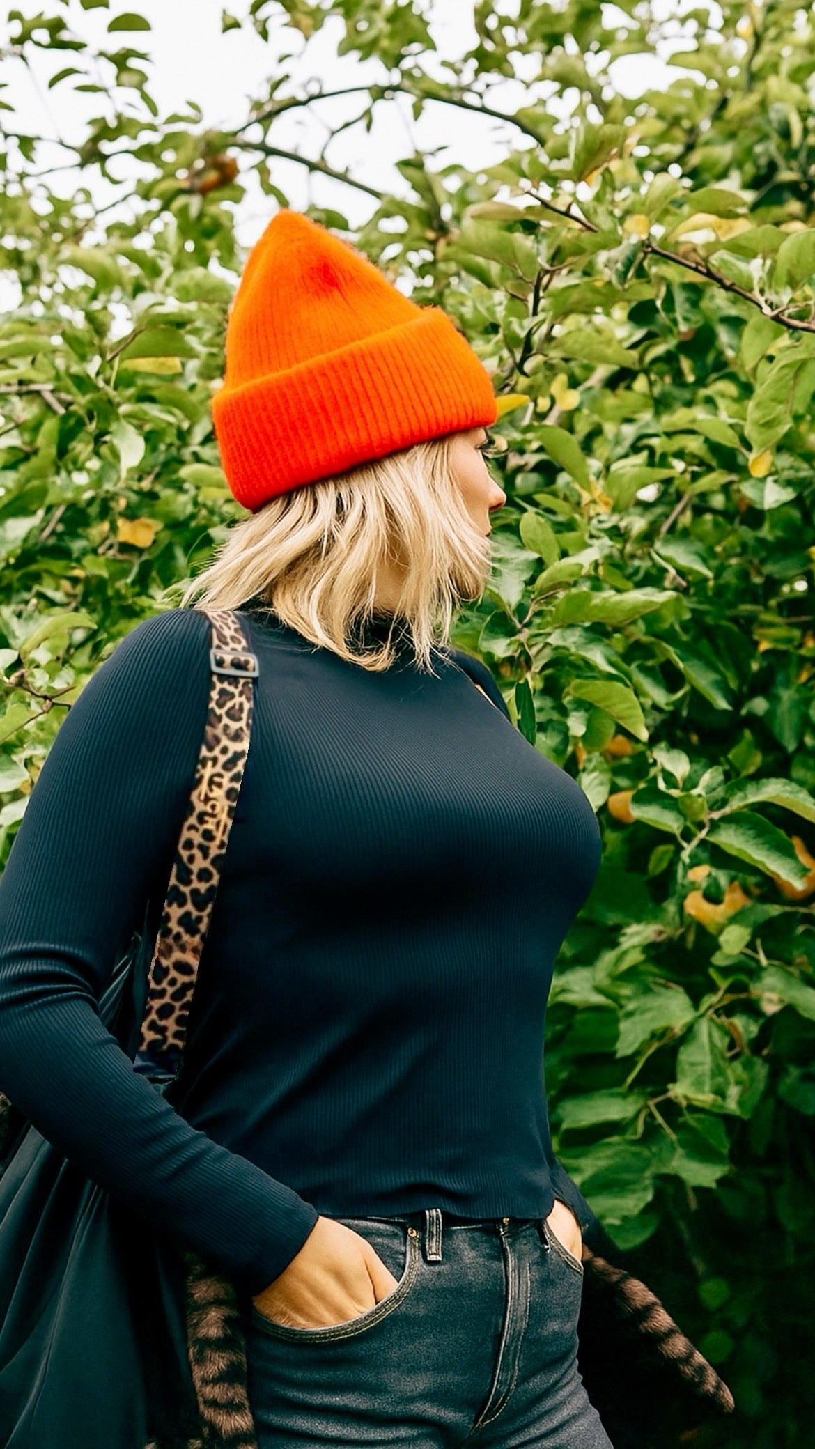 Golden Leopard Tach Band